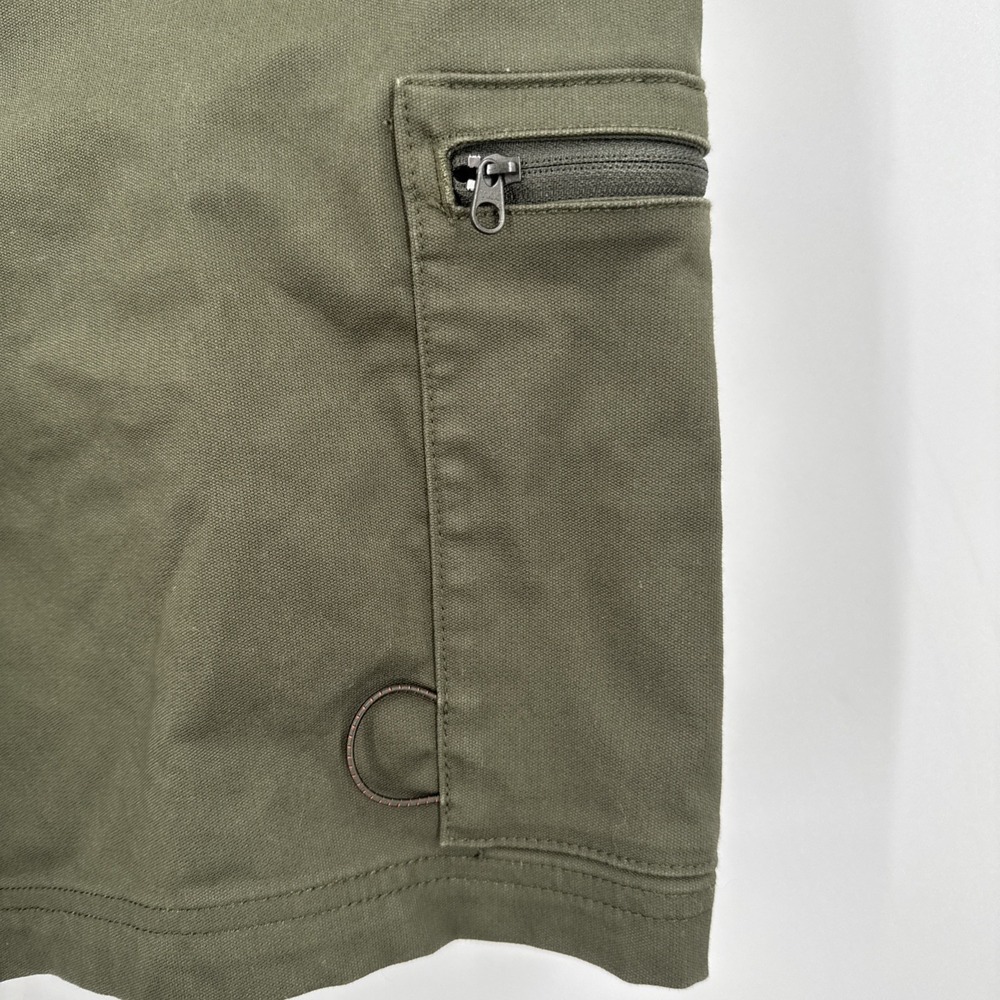Nike SB Shorts Mens Size 34 Cargo Chino Army Green 'DH2939-325' Pockets EUC - Picture 3 of 13
